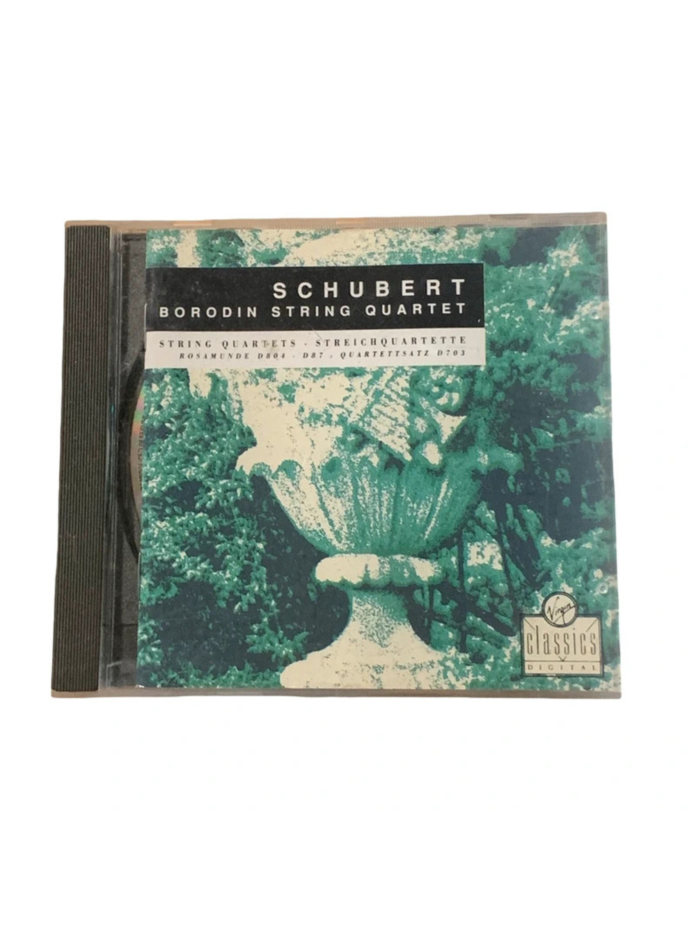 Schubert String Quartets Rosamunde D804 D87 D703 Borodin CD 1991